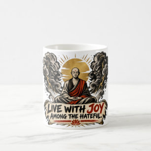 Leef Met Vreugde Onder de Hatelijke Dhammapada Kof Koffiemok