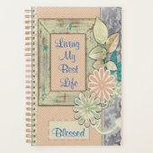 "Leef mijn beste leven" Bloemenzegeningen Planner (Voorkant)