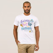 Leef mijn beste leven met FRIENDS™ T-shirt (Voorkant volledig)