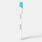 Leef mijn gezegende leven Aqua Blue Case-Mate iPhone Case (Achterkant / Rechts)