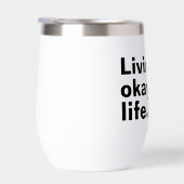 Leef mijn leukste leven. Grappig basic text design (Rechts)