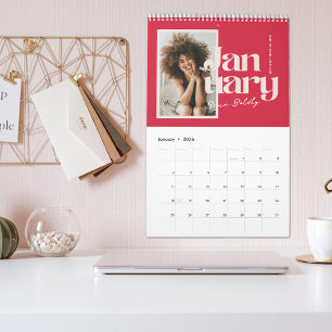 Leef Moedig   Moderne Motiverende Fotokalender Kalender