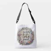 Leef moedig, Tas trots - Cross-Body Bag (Achterkant)