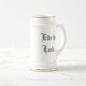 Leef naar Tank, Tank om te leven. (Stein) Bierpul (Voorkant rechts)