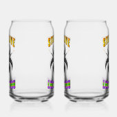 Leef nog steeds gelukkig blikvorm glas (Links)
