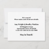 Leef nog steeds uit dozen, beoordeel geen grappige notitiekaartje (Achterkant)