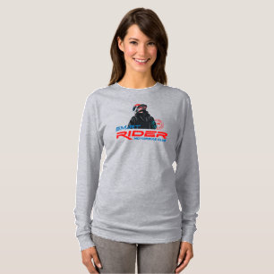 Leef om te rijden (Motorfiets)   Dames Lange Mouwe T-shirt