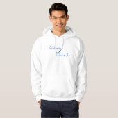 Leef om te Schrijven Hoodie (Voorkant volledig)