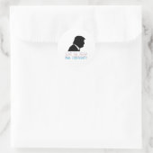 Leef om zijn necrologie Sticker te lezen (Tas)