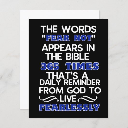 Leef onverdiend (Voorkant / Achterkant)