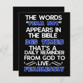 Leef onverdiend (Voorkant / Achterkant)