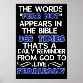 Leef onverdiend poster (Voorkant)