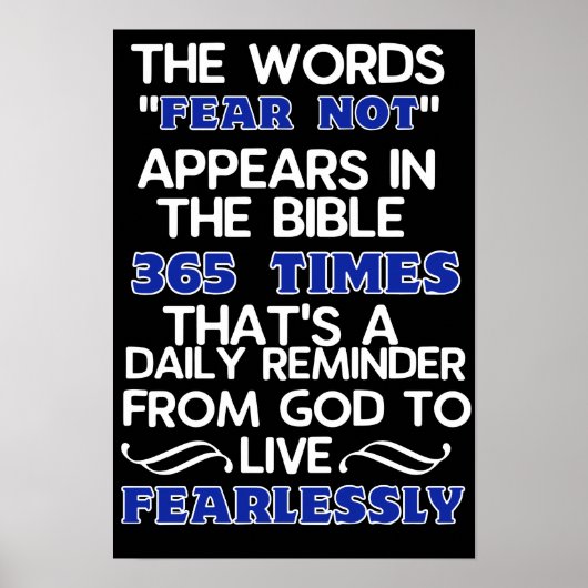 Leef onverdiend poster (Voorkant)