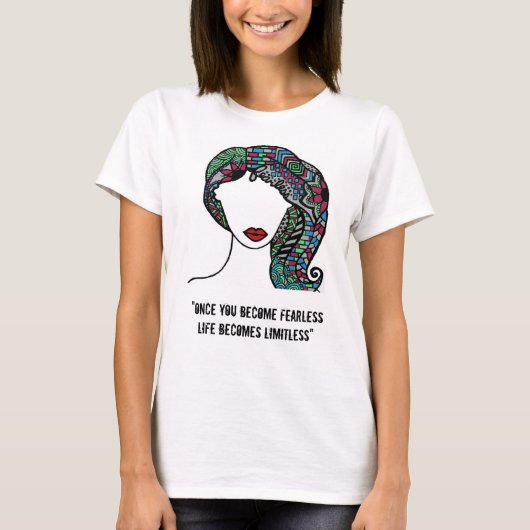 Leef onverdiend t-shirt (Voorkant)