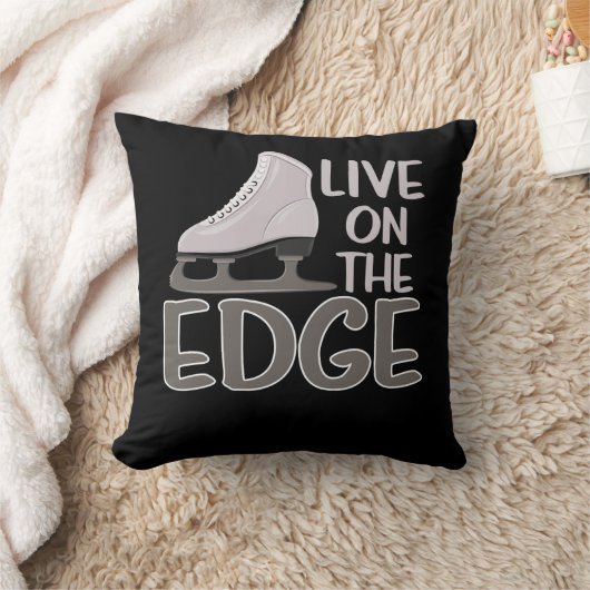 Leef op de het Figuur Skater van het Cijfer van de Kussen (Deken)