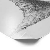 Leef op de rand foto afdruk (Hoek)