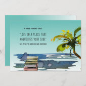 Leef op een plaats die uw nieuw huis van de Bron v Aankondiging (Voorkant / Achterkant)