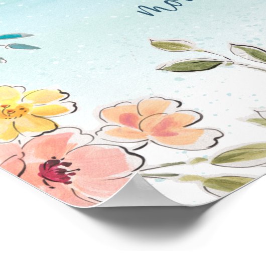 Leef op het moment - de borsten van de Natuur Poster (Hoek)