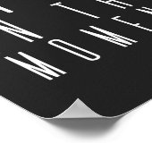 Leef op het moment | Inspirerend prijsopgave Poster (Hoek)