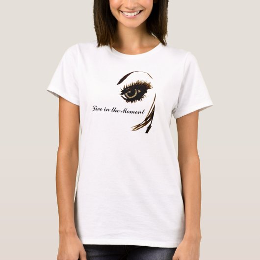 Leef op het moment!_ t-shirt (Voorkant)