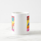 Leef op Island Time Koffiemok (Center)