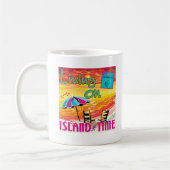 Leef op Island Time Koffiemok (Links)