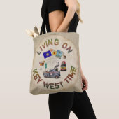 Leef op Key West Time Tote Bag (Dichtbij)