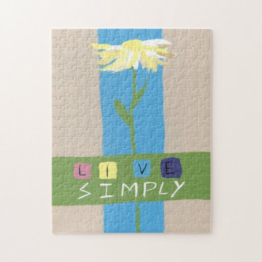 Leef simpel legpuzzel (Verticaal)