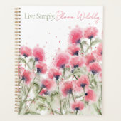 Leef simpel. Willy Bloom Planner (Voorkant)
