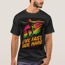 LEEF SNEL, RIJD HARD T-SHIRT
