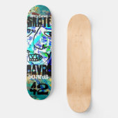 leef snel skateboard (Voorkant)