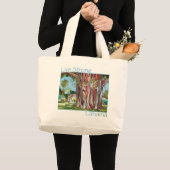 Leef Sterke Lahaina #Mauistrong Canvas tas (Voorkant (product))