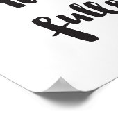 Leef uw leven tot het meest volledige, Motivatie C Poster (Hoek)