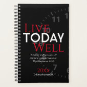 LEEF VANDAAG GOED | Efeziërs 5:16 Bijbelvers KLEIN Planner (Voorkant)