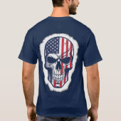 Leef vandaag, laat gisteren gaan t-shirt (Achterkant)