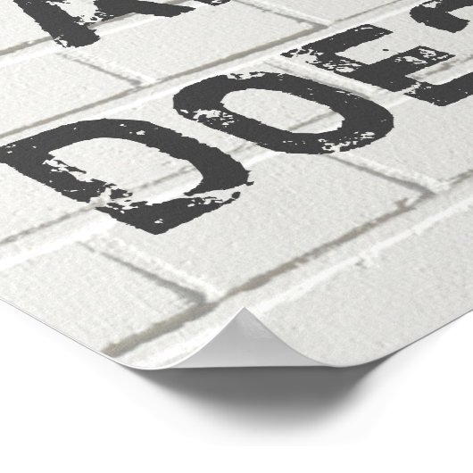 Leef vandaag nog, motivatie prijsopgave poster (Hoek)