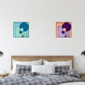 Leef vanuit het hart! Inspirerend Poster Muurkunst Sets (Slaapkamer)
