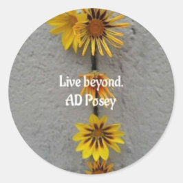 Leef verder dan Sticker