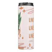 Leef verstandig en nederig Jakobus 3:13 Thermosbeker (Achterkant)