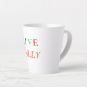 Leef Voluit T-Shirt Latte Mok (Rechterhoek)
