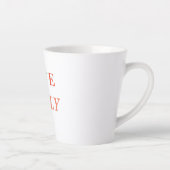 Leef Voluit T-Shirt Latte Mok (Rechts)