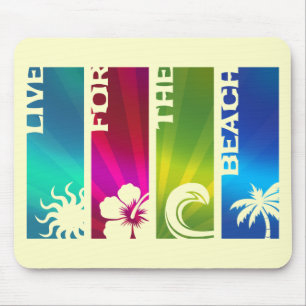 Leef voor de Beach Muismat