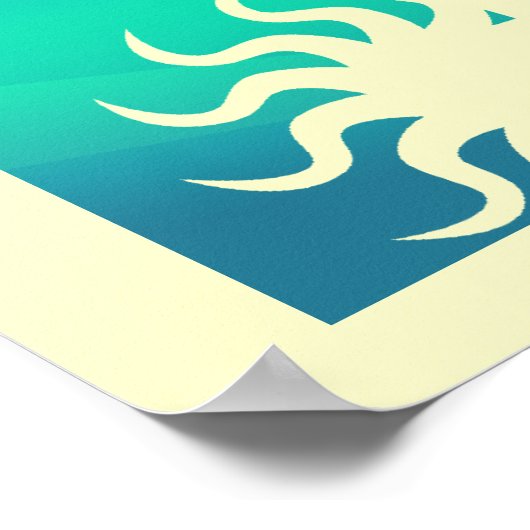 Leef voor de Beach Poster (Hoek)