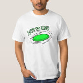 Leef voor Disc, Disc Golfen  T-shirt (Voorkant)