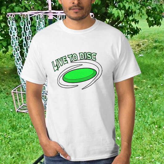 Leef voor Disc, Disc Golfen  T-shirt