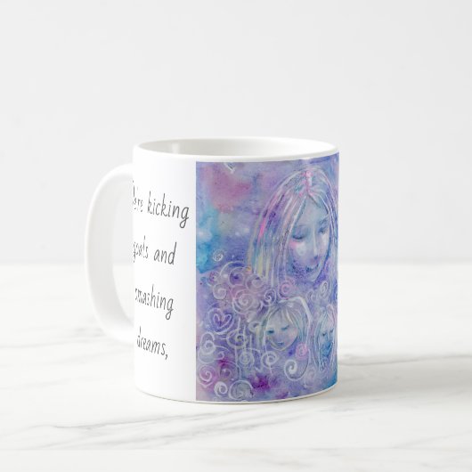 Leef voor hen koffiemok (Voorkant links)