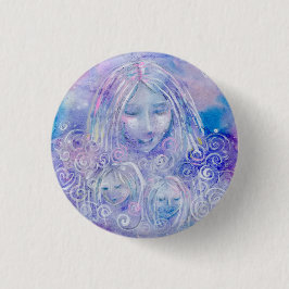 Leef voor hen ronde button 3,2 cm