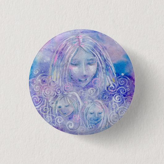 Leef voor hen ronde button 3,2 cm (Voorkant)