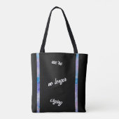 Leef voor hen tote bag (Achterkant)