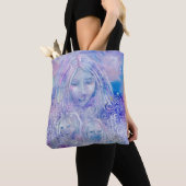 Leef voor hen tote bag (Dichtbij)